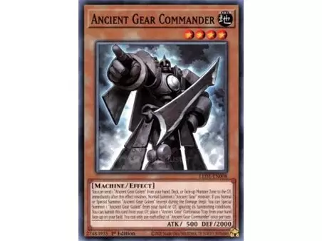 Ancient Gear Commander (Ultra Rare)