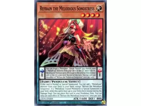 Refrain the Melodious Songstress (Ultra Rare)