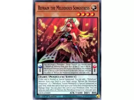 Refrain the Melodious Songstress (Ultra Rare)