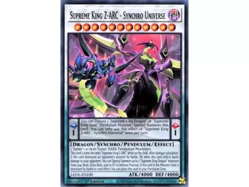 Supreme King Z-ARC - Synchro Universe (Ultra Rare)