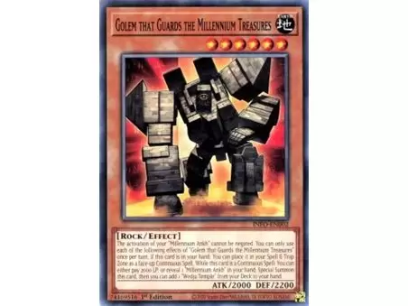 Golem that Guards the Millennium Treasures (Ultra Rare)