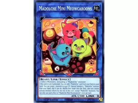Madolche Mini Meowcaroon (Ultra Rare)