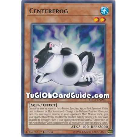 Centerfrog (Rare) – 2019 Gold Sarcophagus Mega Pack | Carta YUGIOH en México