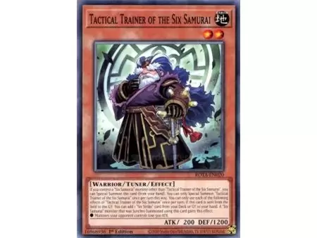 Tactical Trainer of the Six Samurai (Ultra Rare)