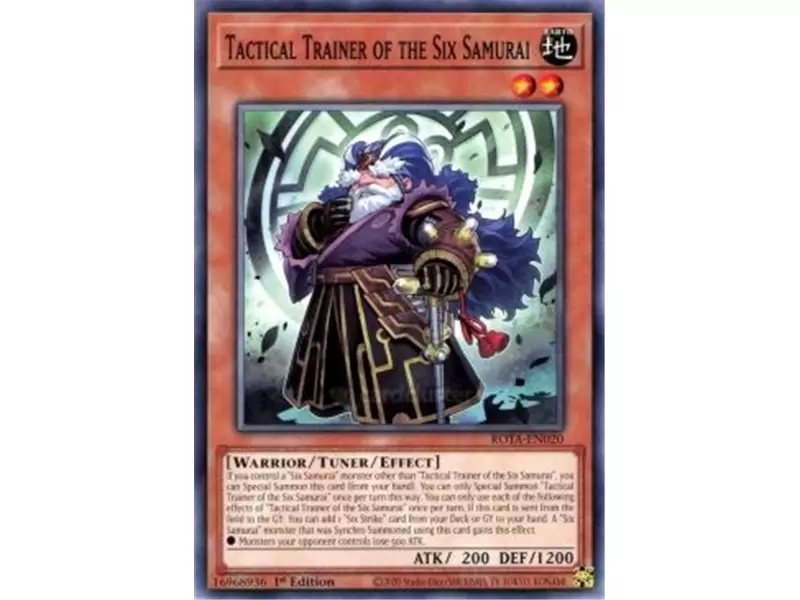 Tactical Trainer of the Six Samurai (Ultra Rare)