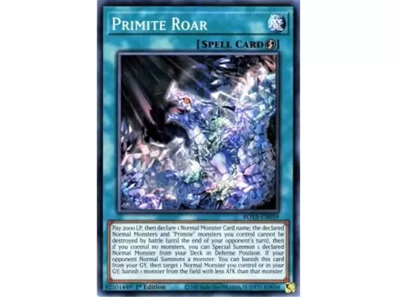 Primite Roar (Ultra Rare)
