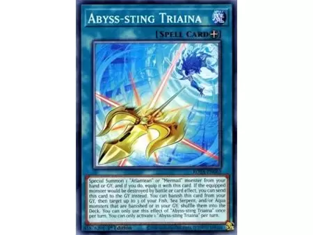 Abyss-sting Triaina (Ultra Rare)