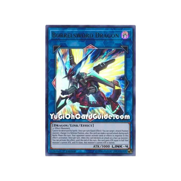 Borrelsword Dragon (Ultra Rare) – 2019 Gold Sarcophagus Mega Pack | Carta YUGIOH en México