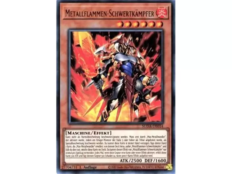 Metalflame Swordsman (Ultra Rare)