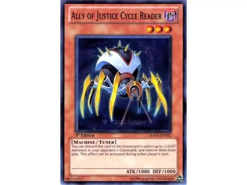 Ally of Justice Cycle Reader (Ultra Rare)