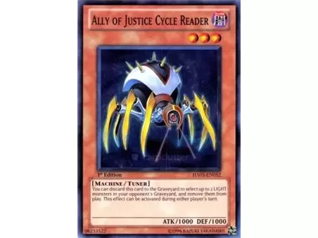Ally of Justice Cycle Reader (Ultra Rare)