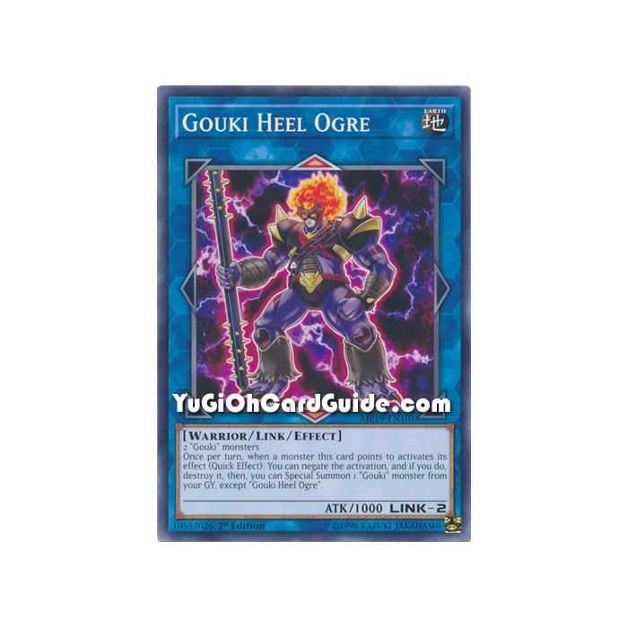 Gouki Heel Ogre (Common) – 2019 Gold Sarcophagus Mega Pack | Carta YUGIOH en México
