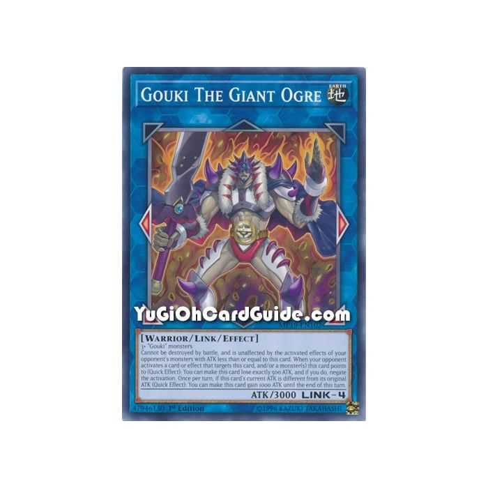 Gouki the Giant Ogre (Common) – 2019 Gold Sarcophagus Mega Pack | Carta YUGIOH en México