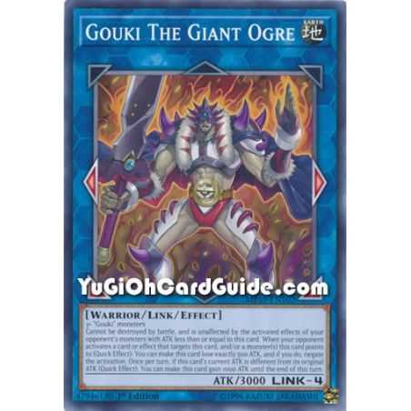 Gouki the Giant Ogre (Common) – 2019 Gold Sarcophagus Mega Pack | Carta YUGIOH en México
