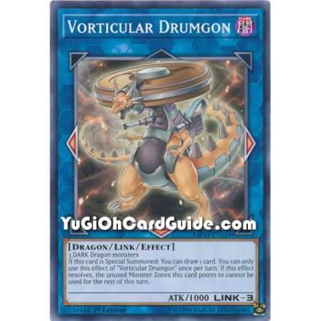Vorticular Drumgon (Common) – 2019 Gold Sarcophagus Mega Pack | Carta YUGIOH en México