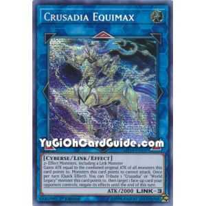 Crusadia Equimax (Secret Rare) – 2019 Gold Sarcophagus Mega Pack | Carta YUGIOH en México