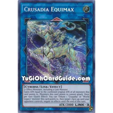 Crusadia Equimax (Secret Rare) – 2019 Gold Sarcophagus Mega Pack | Carta YUGIOH en México