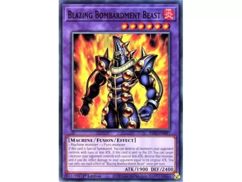 Blazing Bombardment Beast (Common)