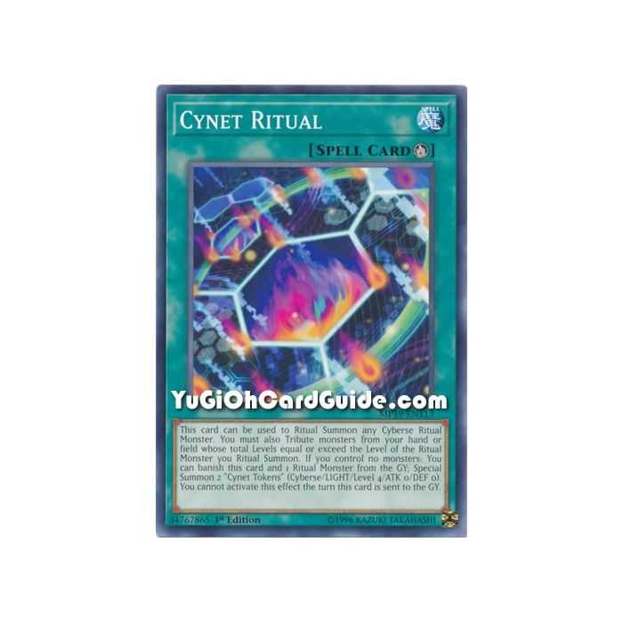 Cynet Ritual (Common) – 2019 Gold Sarcophagus Mega Pack | Carta YUGIOH en México