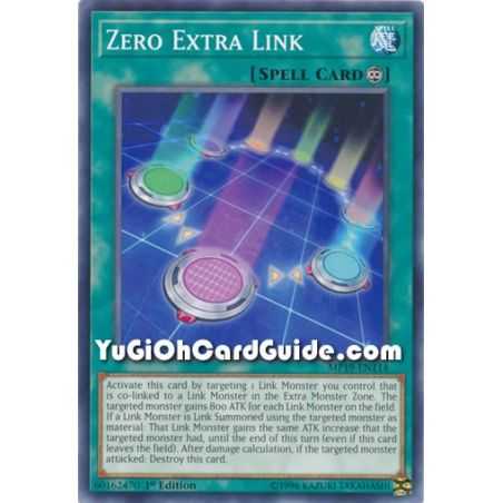 Zero Extra Link (Common) – 2019 Gold Sarcophagus Mega Pack | Carta YUGIOH en México