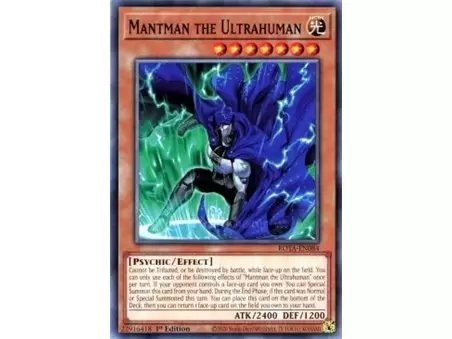 Mantman the Ultrahuman (Common)
