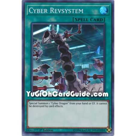 Cyber Revsystem (Super Rare) – 2019 Gold Sarcophagus Mega Pack | Carta YUGIOH en México