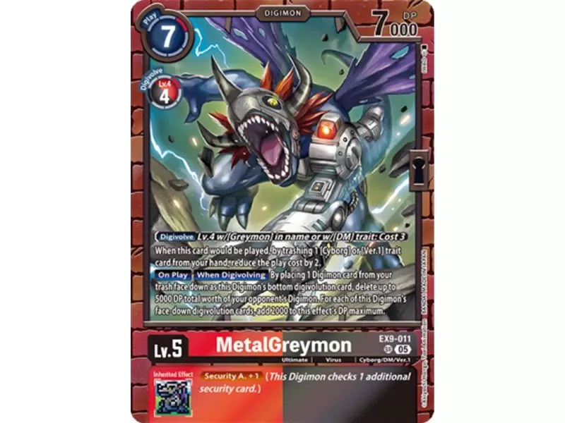 MetalGreymon (Super Rare)