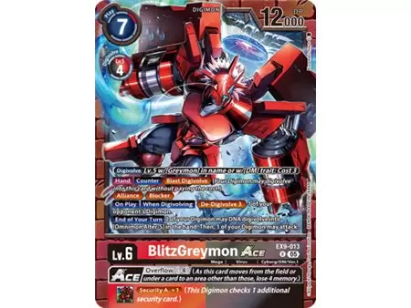 BlitzGreymon ACE (Rare)