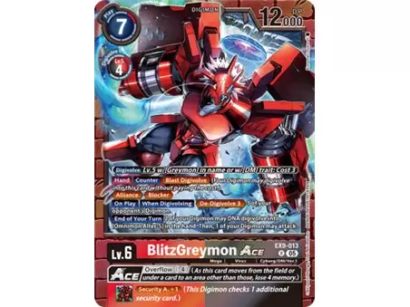 BlitzGreymon ACE (Rare)