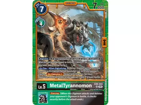 MetalTyrannomon (Super Rare)