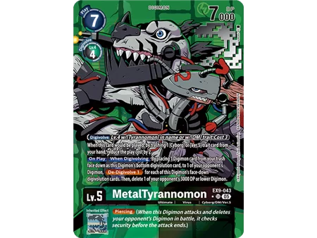MetalTyrannomon (Alternate Art)