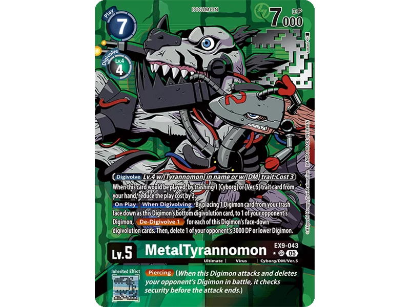 MetalTyrannomon (Alternate Art)