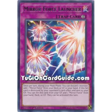 Mirror Force Launcher (Rare) – 2019 Gold Sarcophagus Mega Pack | Carta YUGIOH en México