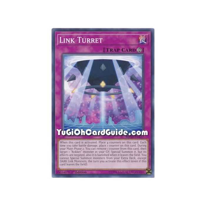 Link Turret (Common) – 2019 Gold Sarcophagus Mega Pack | Carta YUGIOH en México