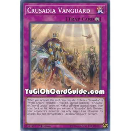 Crusadia Vanguard (Common) – 2019 Gold Sarcophagus Mega Pack | Carta YUGIOH en México