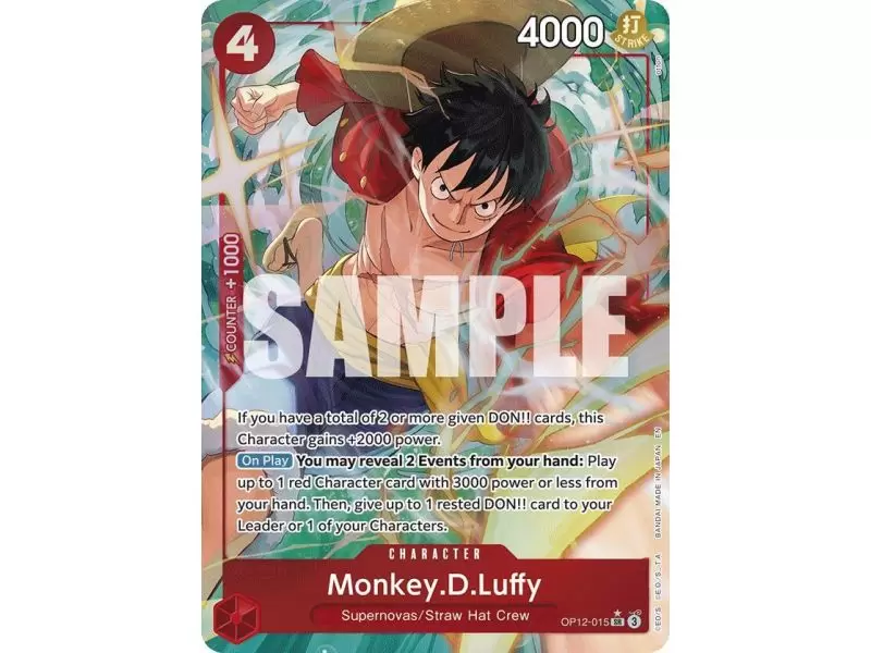 Monkey.D.Luffy (Alternate Art) – OP12 Legacy of the Master | Carta ONE PIECE en México