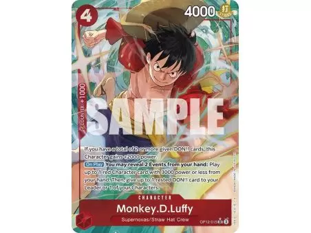 Monkey.D.Luffy (Alternate Art) – OP12 Legacy of the Master | Carta ONE PIECE en México