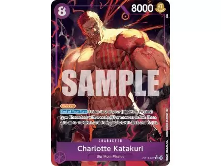 Charlotte Katakuri (Alternate Art) – OP11 A Fist of Divine Speed | Carta ONE PIECE en México