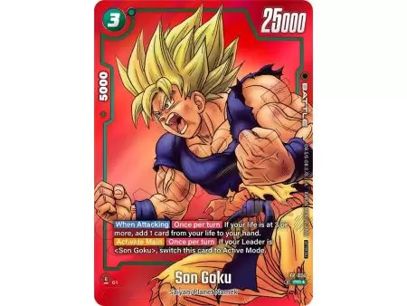 Son Goku (Promo) (Limited Pack MANGA Version 01)