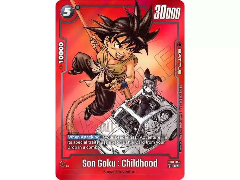 Son Goku : Childhood (Promo) (Limited Pack MANGA Version 01)