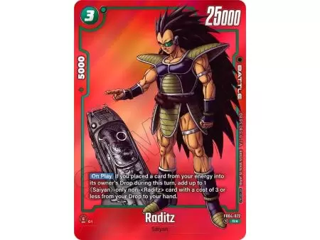 Raditz (Promo) (Limited Pack MANGA Version 01)
