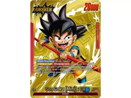 Son Goku (Mini) : DA (Promo) (GOLD) (Championship Promos)