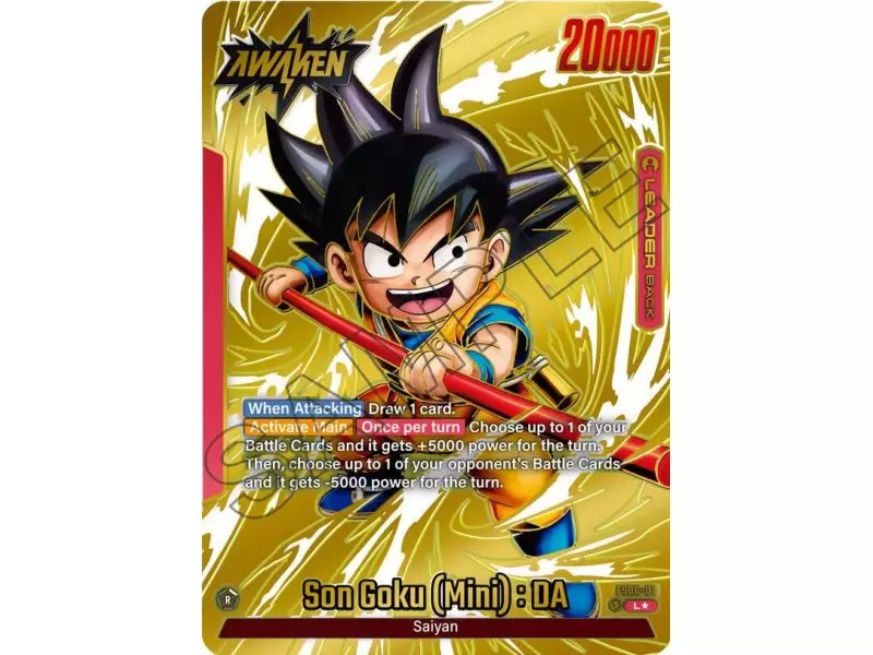 Son Goku (Mini) : DA (Promo) (GOLD) (Championship Promos)