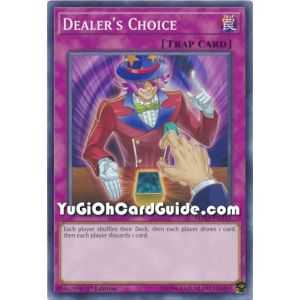 Dealers Choice (Common) – 2019 Gold Sarcophagus Mega Pack | Carta YUGIOH en México