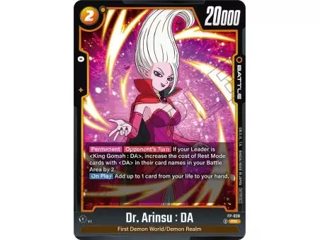Dr. Arinsu : DA (Promo) (Rivals Clash Release Event Cards)