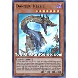 Danger! Nessie! (Ultra Rare) – 2019 Gold Sarcophagus Mega Pack | Carta YUGIOH en México