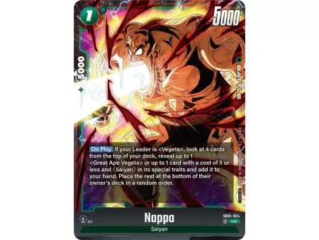 Nappa (Promo) (Limited Pack 02) (Alternate Art)
