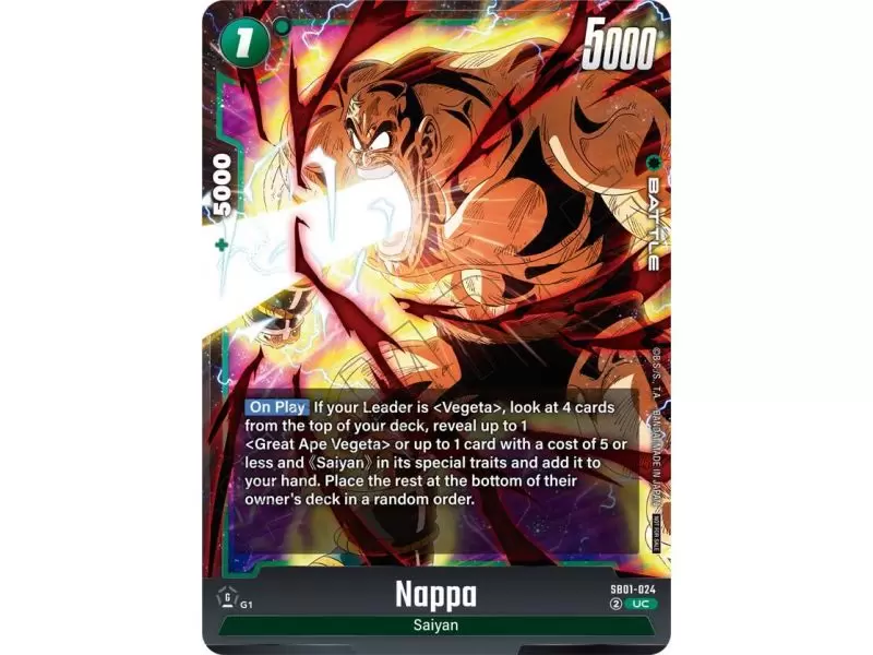Nappa (Promo) (Limited Pack 02) (Alternate Art)