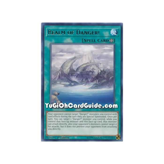 Realm of Danger! (Rare) – 2019 Gold Sarcophagus Mega Pack | Carta YUGIOH en México