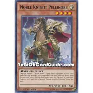Noble Knight Pellinore (Rare) – 2019 Gold Sarcophagus Mega Pack | Carta YUGIOH en México